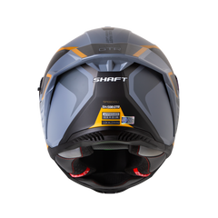 Casco Shaft 598 Speedou Gris Dorado