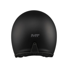 Casco Abierto MT Lemans 2 SV Custom Negro Mate | Certificación ECE – Estilo Retro