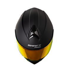 Casco Abatible Shaft Pro 4000 Negro Mate Rojo