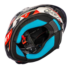 Casco integral MT Targo Briks Rojo