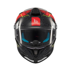 Casco integral MT Targo Briks Rojo