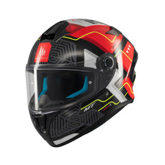 Casco integral MT Targo Briks Rojo