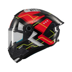Casco integral MT Targo Briks Rojo