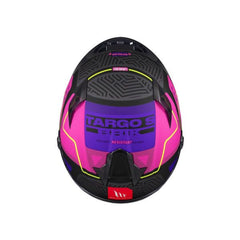 Casco integral MT Targo Briks Fucsia