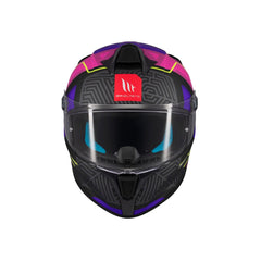 Casco integral MT Targo Briks Fucsia