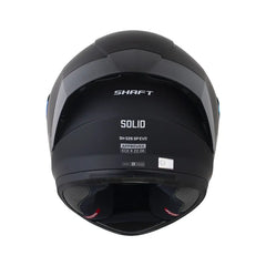 Casco Integral Shaft 526 Solid Negro Blanco