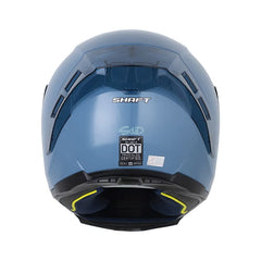 Casco Integral Shaft 562R Solid Azul Grisáceo Brillo