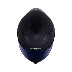 Casco Integral Shaft 584 Solid Negro Rojo