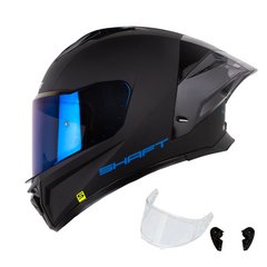 Casco Integral Shaft 596SP Solid Negro Azul