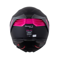 Casco Integral para Mujer Shaft Pro 609DV Solid Negro Fucisa | Gafas | Pinlock antiempañante incluído