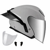 Casco Abierto X-Sports 631 Gris Nardo Brillo