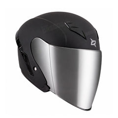 Casco Abierto X-Sports 631 Solid Negro Mate