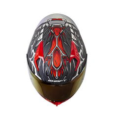 Casco Integral Shaft 526 Armored Rojo