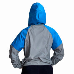 Corta vientos Reflectivo Asphalt Azul Turqueza