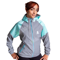 Corta vientos Reflectivo Asphalt Azul Turqueza