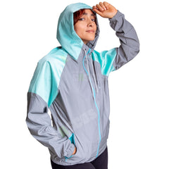 Corta vientos Reflectivo Asphalt Azul Turqueza