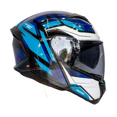 Casco Abatible KNT Trooper Ventura Azul