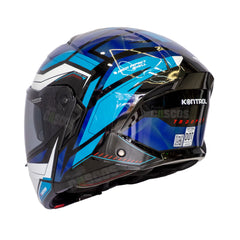 Casco Abatible KNT Trooper QRS Azul