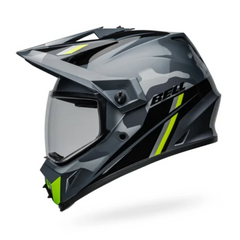 Casco multipropósito Bell MX-9 Mips Gris metálico Camu Brillo