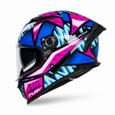 Casco integral MT Braker 2 Fury Fucsia Morado