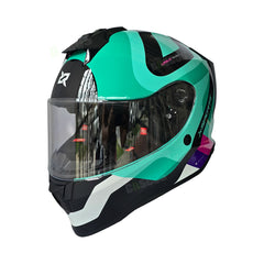 Casco Integral X-Sports V151 Bramdo Verde Claro
