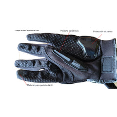 Guantes para moto con protección Bullet 270RT
