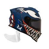 Casco Integral X-Sports V151 Marvel Capitán América Edición Especial