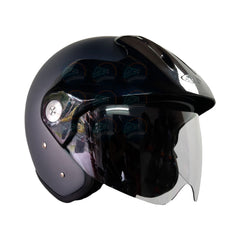 Casco Abierto ZEUS 507 Gris Oscuro Mate