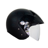 Casco Abierto ZEUS 507 Negro Mate