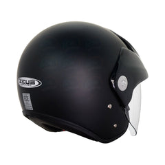 Casco Abierto ZEUS 507 Negro Mate