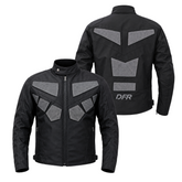 Chaqueta para moto DRF Urban Lite Reflex Negra