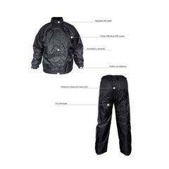 Traje impermeable Combat Dryman con Botas de lujo