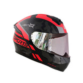 Casco Integral X-Sports M63 Comander Rojo Brillo