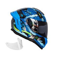 Casco Integral X-Sports M75 Crocsus Azul