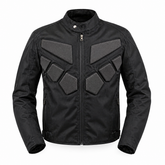 Chaqueta para moto DRF Urban Lite Reflex Negra