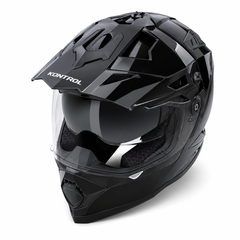 Casco multipropósito KNT Dirt X + Visor Iridium