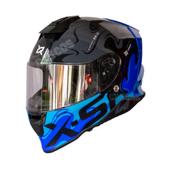 Casco Integral X-Sports V151 Elements Azul LIQUIDACIÓN