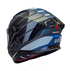 Casco integral Spartan Panther SV Flight Negro Gris