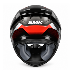 Casco integral SMK Stellar Flight Rojo Oscuro Glossy