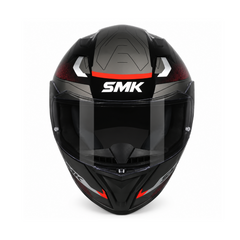 Casco integral SMK Stellar Flight Rojo Oscuro mate