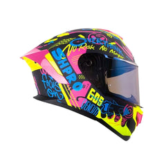 Casco Integral Shaft Pro 609DV Amarillo Azul