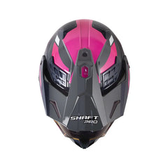 Casco multipropósito Shaft Pro MX400DV Frontier Blanco Fucsia