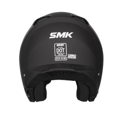 Casco Abierto SMK GTJ Solid Negro