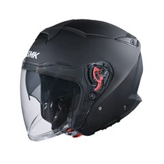 Casco Abierto SMK GTJ Solid Negro