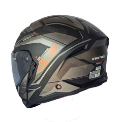 Casco Abatible KNT Trooper QRS Gris