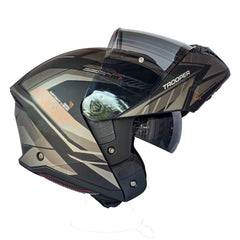 Casco Abatible KNT Trooper QRS Gris