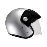 Casco Abierto ZEUS 507 Gris Claro Mate