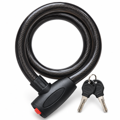 Candado de cable extra grueso llave con tapa protectora