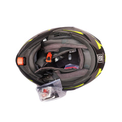 Casco Abatible SMK Gullwing Solid Negro Mate