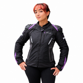 Chaqueta protección Mujer Giacomo Hard Racer 2.0 Morado